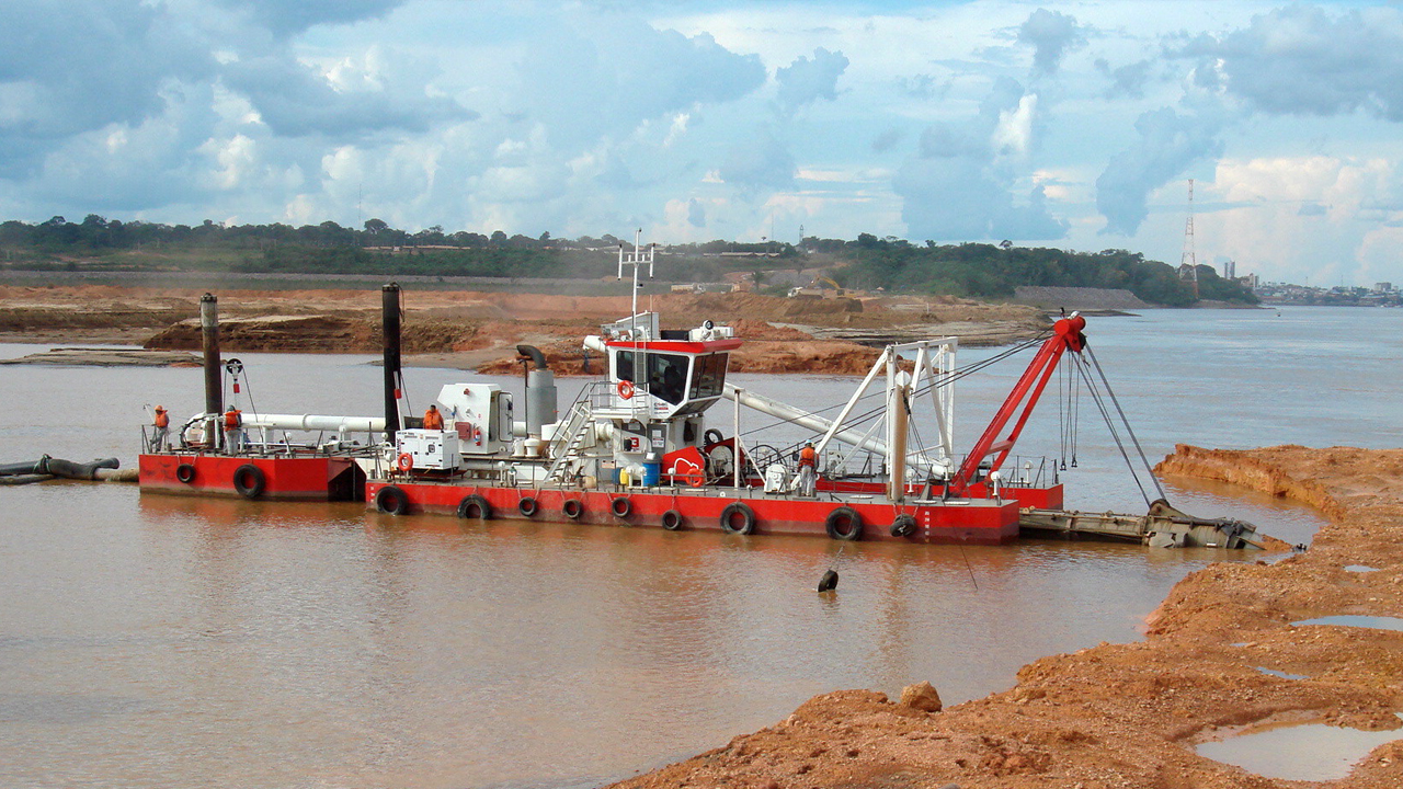 Beaver® 50 standard cutter suction dredger